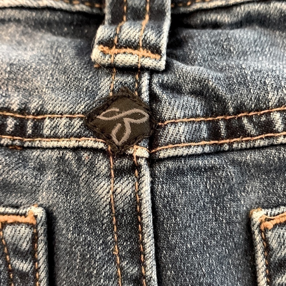 Prana Skinny Jeans, Size 0/25, Blue Denim - Picture 3 of 5